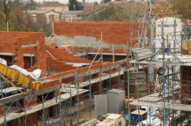 costruzione villette cantiere edilizio